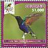 Velvet-purple Coronet Boissonneaua jardini  2018 Risaralda bird festival 2018 15v sheet