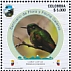 Tyrian Metaltail Metallura tyrianthina  2019 National parks 10v sheet