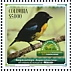 Black-and-gold Tanager Bangsia melanochlamys  2020 Risaralda 2020 10v sheet