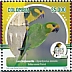 Yellow-eared Parrot Ognorhynchus icterotis  2021 Risaralda 2021 15v sheet