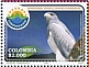 Black-chested Buzzard-Eagle Geranoaetus melanoleucus  2021 Biodiversity of Guavio 8v sheet