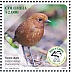 Chami Antpitta Grallaria alvarezi  2023 Ornithological Society of Caldas, 70 years Sheet