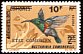 Anjouan Sunbird Cinnyris comorensis  1975 Overprint ETAT COMORIEN on 1967.01 