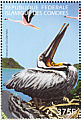 Brown Pelican Pelecanus occidentalis  1999 Protection of the worlds environment 4v sheet