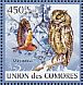 Rainforest Scops Owl Otus rutilus  2009 Owls Sheet