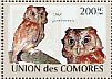 Pemba Scops Owl Otus pembaensis  2009 Owls Sheet