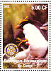 Macaroni Penguin Eudyptes chrysolophus  2002 Penguins, Rotary Sheet
