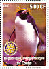 Macaroni Penguin Eudyptes chrysolophus  2002 Penguins, Rotary Sheet