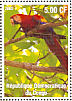 Scarlet Macaw Ara macao  2002 Parrots Sheet