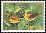 Rarotonga Monarch Pomarea dimidiata  1989 WWF 