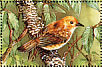 Rarotonga Monarch Pomarea dimidiata  1989 WWF  MS