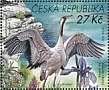 Common Crane Grus grus  2022 Machuv kraj 4v sheet