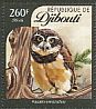 Spectacled Owl Pulsatrix perspicillata  2016 Owls Sheet