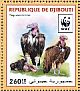 Lappet-faced Vulture Torgos tracheliotos  2016 Vulture, WWF Sheet