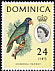 Imperial Amazon Amazona imperialis  1963 Definitives 