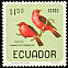 Scarlet Tanager Piranga olivacea  1966 Birds 