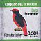 Black-necked Red Cotinga Phoenicircus nigricollis  2015 Birds Booklet, sa