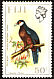 Metallic Pigeon Columba vitiensis  1971 Birds and flowers Upright wmk