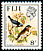 Azure-crested Flycatcher Myiagra azureocapilla  1973 Birds and flowers Sideways wmk