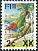 Fiji Parrotfinch Erythrura pealii  2006 Surcharge XX 4mm