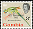 Rose-ringed Parakeet Psittacula krameri  1963 Overprint SELF GOVERNMENT on 1963.01 