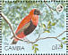 Northern Red Bishop Euplectes franciscanus  1990 African birds Sheet