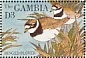 Common Ringed Plover Charadrius hiaticula  1995 Birds Sheet