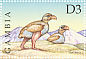 Diatryma Diatryma sp  1999 Prehistoric animals 12v sheet