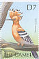 Eurasian Hoopoe Upupa epops  2000 Birds of the tropics Sheet