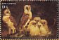 Western Barn Owl Tyto alba  2000 Birds through the eyes of famous painters 8v sheet