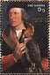 Peregrine Falcon Falco peregrinus  2000 Birds through the eyes of famous painters 8v sheet