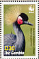 Black Crowned Crane Balearica pavonina  2006 WWF Sheet with 4 sets