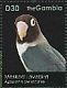 Yellow-collared Lovebird Agapornis personatus  2011 Parrots of Africa Sheet