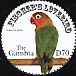 Fischer's Lovebird Agapornis fischeri  2011 Parrots of Africa  MS