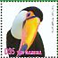 Toco Toucan Ramphastos toco  2013 Birds of Brazil Sheet