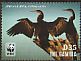 African Darter Anhinga rufa  2014 WWF Sheet with 2 sets