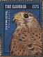 Common Kestrel Falco tinnunculus  2014 African birds of prey Sheet