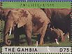 Western Cattle Egret Bubulcus ibis  2014 National parks of Africa 2v sheet