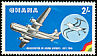 Atlantic Yellow-nosed Albatross Thalassarche chlororhynchos  1958 Ghana airways 4v set