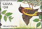 Village Weaver Ploceus cucullatus  1994 Birds of Ghana Sheet