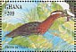 White-crested Tiger Heron Tigriornis leucolopha  1994 Birds of Ghana Sheet