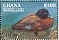 Hartlaub's Duck Pteronetta hartlaubii  1995 Ducks of Africa Sheet