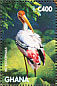Painted Stork Mycteria leucocephala  1996 Rainforest wildlife 12v sheet