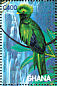 Resplendent Quetzal Pharomachrus mocinno  1996 Rainforest wildlife 12v sheet