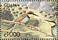European Bee-eater Merops apiaster  1999 Fauna 6v sheet