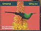 Malachite Sunbird Nectarinia famosa  2015 Sunbirds of Africa Sheet