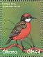 Crimson Chat Epthianura tricolor  2017 Colorful birds Sheet