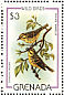 Prairie Warbler Setophaga discolor  1980 Wild birds  MS