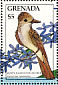Grenada Flycatcher Myiarchus nugator  1988 Birds  MS MS