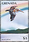 Brown Pelican Pelecanus occidentalis  1996 Marine life 9v sheet